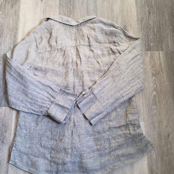 Linen Foxcroft nyc Button Down Shirt - Picture 11 of 15